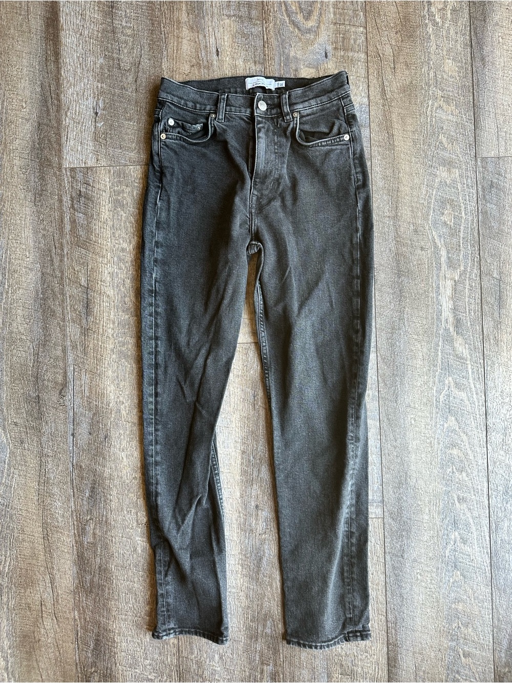 & Other Stories Black Wash High Rise Skinny Jeans Women’s Size 25